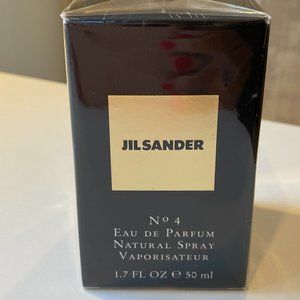 Jil Sander No 4. Perfume / Eau De Parfum Spray / 50 ML1.7 Ounces [NIB]